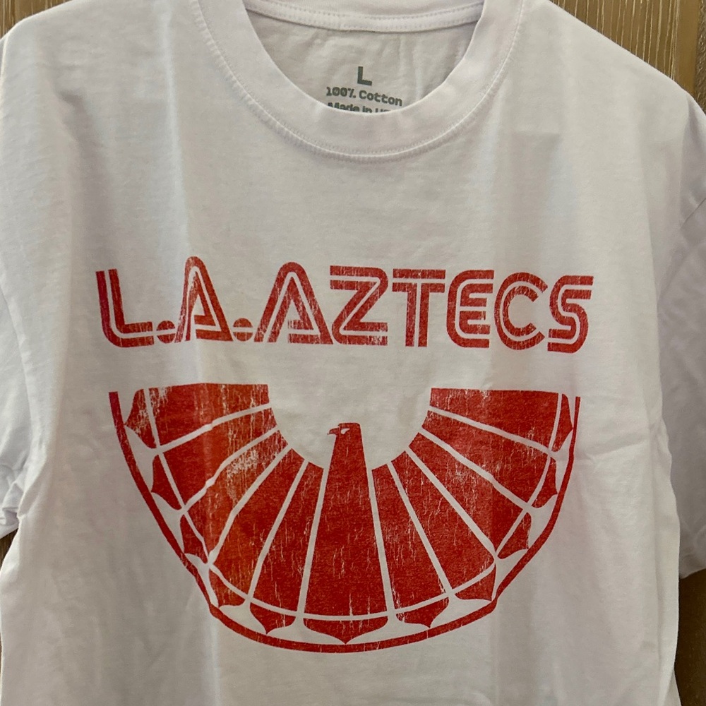 LA Aztecs White T-Shirt - Strike Anywhere Vintage - Picture 5 of 6